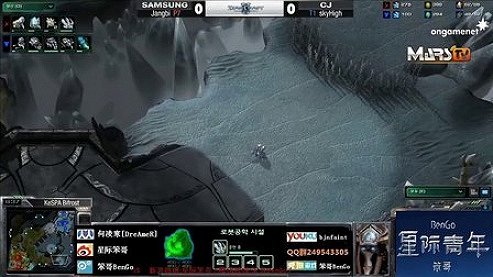 StarCraft2 12.30SPL-三星.Jangbi vs CJ.skyHigh PvT-1 BenGo解说 2012 