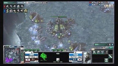 StarCraft II 110401 GSL世界冠军赛 个人赛8强第一日 Mvp(T) vs July(Z) 01 2011 