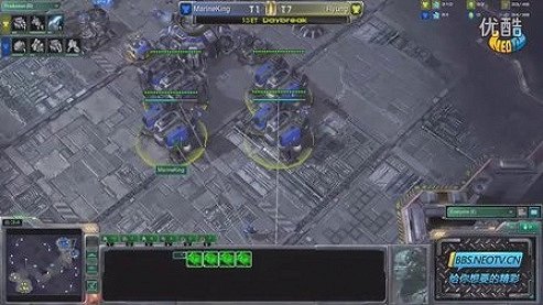 StarCraft II GSL十月赛9月20日S级小组赛B组1set Ryung(T) vs MarineKing(T) 2011 