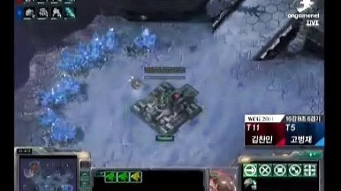 WCG 2011 韩国区星际2 16强 B组 TheBest(T) vs GuMiho(T) 06 2011 